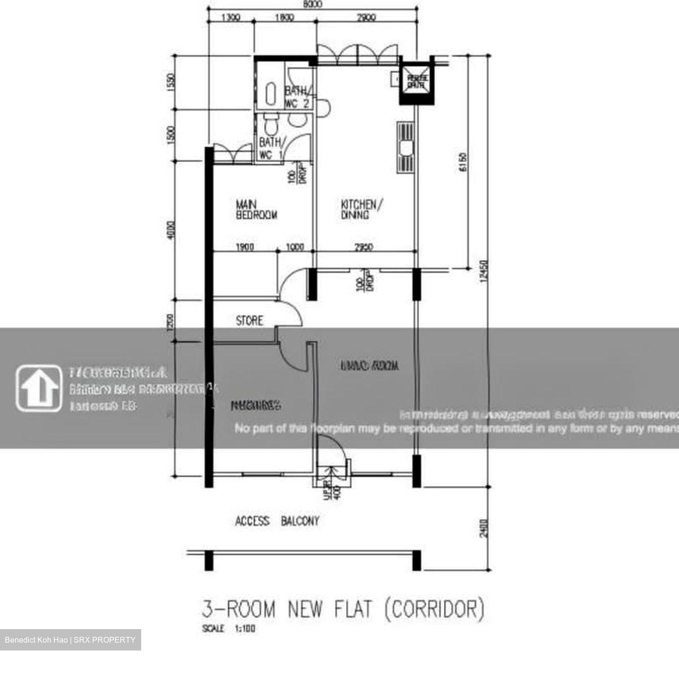 Blk 537 Bedok North Street 3 (Bedok), HDB 3 Rooms #541939771
